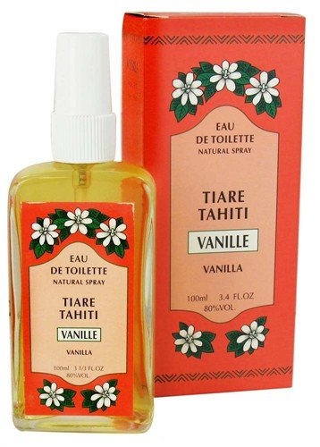 Monoi Tiare Tahiti - Eau De Toilette Perfume Vanilla - 3.4 oz.