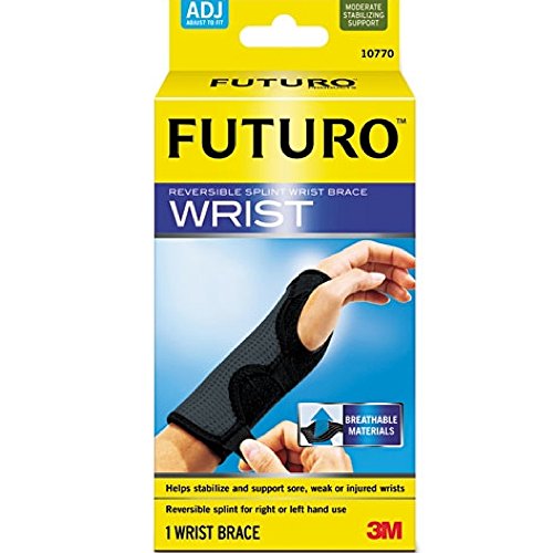 Futuro Wrist Brace Reversible Splint, Moderate Stabilizing Support, Adjust to Fit - 1 ea.