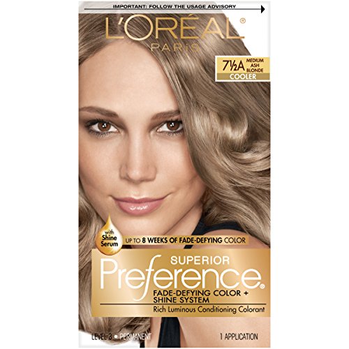 Loreal Preference Permanent Hair Color Medium Ash Blonde 7 1/2A - 1 ea