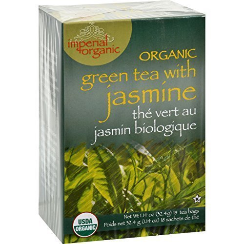 Uncle Lee's Tea - Imperial Organic Green Tea with Jasmine - 18 Tea Bags