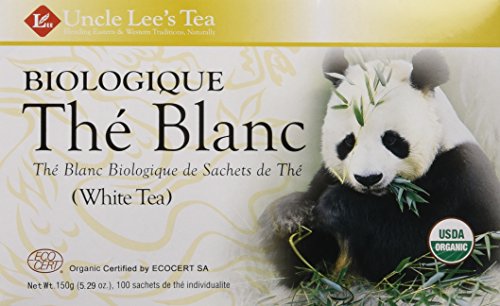 Uncle Lee's Tea - Legends of China White Tea Organic - 100 Tea Bags