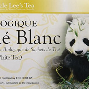 Uncle Lee's Tea - Legends of China White Tea Organic - 100 Tea Bags