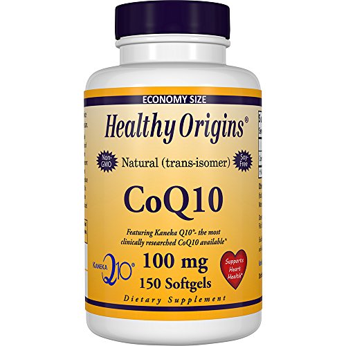 Healthy Origins - CoQ10 Kaneka Q10 Gels 100 mg. - 150 Softgels