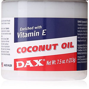 Dax Coconut Oil Enriched With Vitamin E - 7.5 oz.