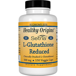 Healthy Origins - Setria L-Glutathione Reduced 500 mg. - 150 Capsules