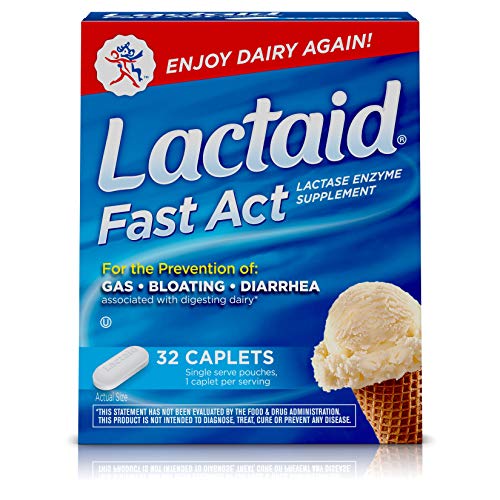 Lactaid Fast Act Lactase Enzyme Supplement - 32 Caplets