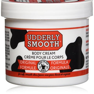 Udderly smooth udder cream jar, greaseless and stainless - 12 oz.