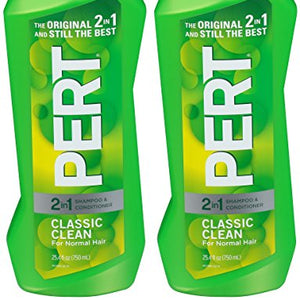 Pert Plus 2 in 1 Shampoo + Conditioner, Medium - 25.4 OZ