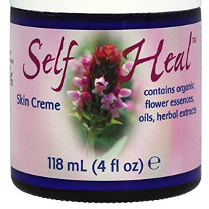 Flower Essence self heal renewing and soothing skin creme jar - 4 oz.
