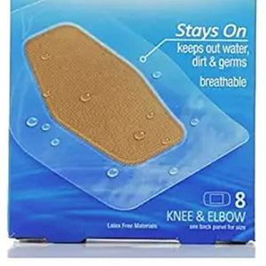 Nexcare Waterproof Clear Bandage For Elbow And Knee - 8 ea.
