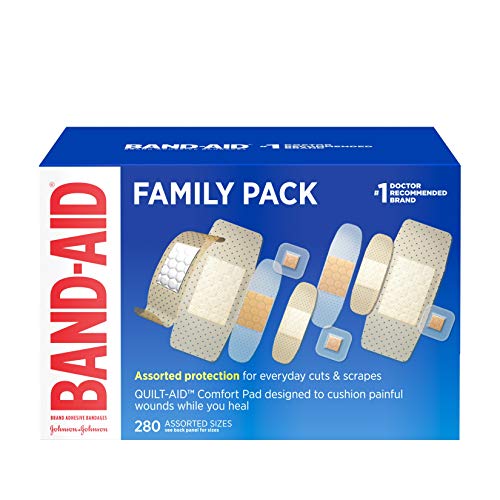 Johnson and Johnson band aid variety pack assorted - 280 ea