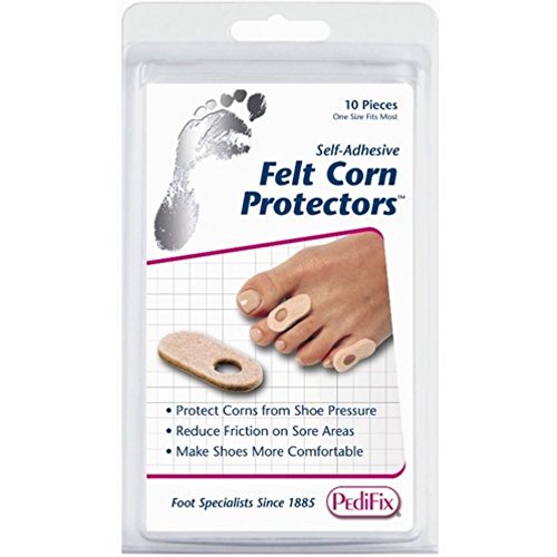 Pedifix Felt Corn Protectors - Pack of 10