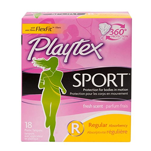 Playtex regular sport tampons, unscented - 18 ea