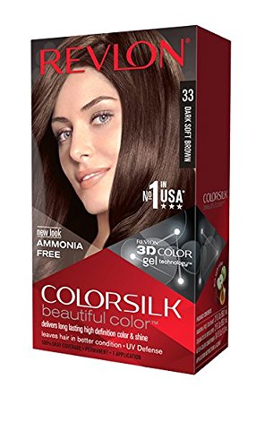 Revlon Colorsilk Beautiful Color, Dark Soft Brown 33 - 1 ea