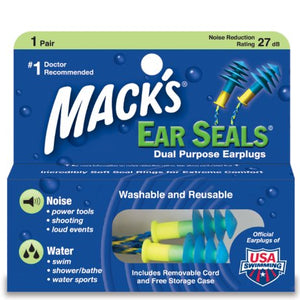 Mack's Dual Purpose Earplugs - 1 Pair