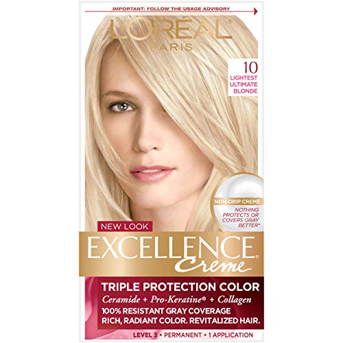 Loreal Excellence Creme Hair Color #10Lightest Ultimate Blonde - 1 ea.