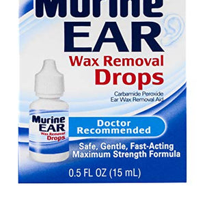 Murine ear drops for ear wax relief drops - 0.5 fl oz
