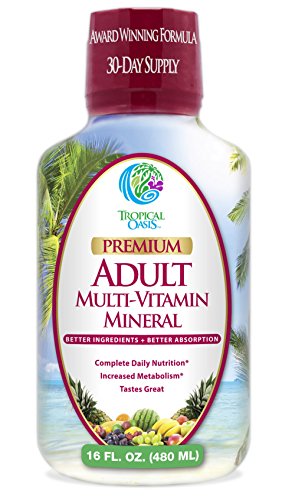 Tropical Oasis - Liquid Multiple Vitamin/Mineral - 16 oz.