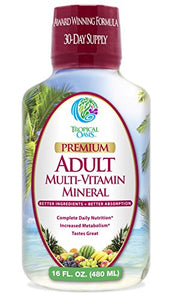 Tropical Oasis - Liquid Multiple Vitamin/Mineral - 16 oz.