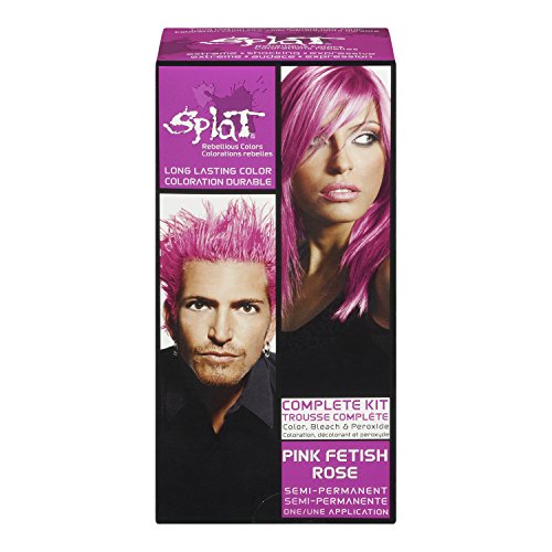 Splat Pink Fetish Rebellious Hair Color  - 1 ea