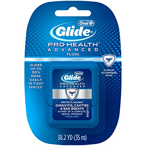 Oral-B glide pro-health clinical protection dental floss, fresh mint - 38.2 yards