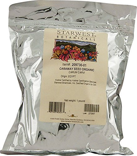 Starwest Botanicals - Bulk Caraway Seed Organic - 1 lb.