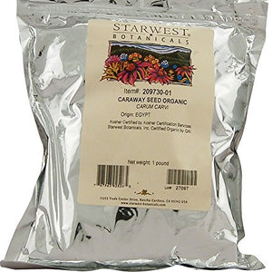 Starwest Botanicals - Bulk Caraway Seed Organic - 1 lb.