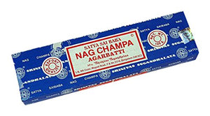 Satya Sai Baba Nag Champa Agarbatti Incense - 100 Grams.