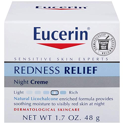 Eucerin Redness Relief Soothing Night Cream - 48 gm