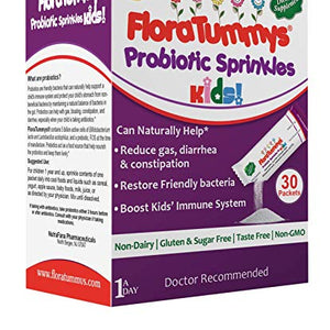 FloraTummys Probiotic Sprinkles For Kids - 30 Ea