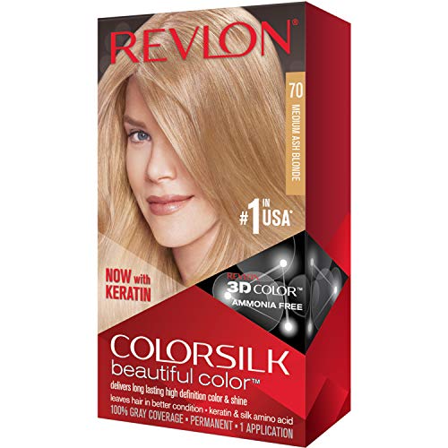 Revlon Colorsilk Beautiful Color, Medium Ash Blonde 70 - 1 ea.