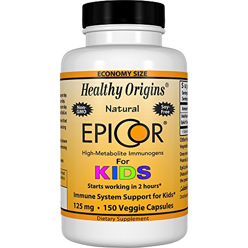 Healthy Origins - EpiCor High-Metabolite Immunogens For Kids 125 mg. - 150 Capsules