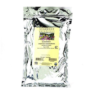 Starwest Botanicals - Bulk Ginger Root Powder Organic - 1 lb.