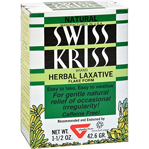 Swiss Kriss Natural Herbal Laxative Flake Form - 42.6 gm