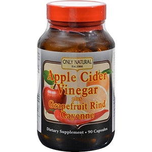 Only Natural - Apple Cider Vinegar Plus 700 mg. - 90 Capsules