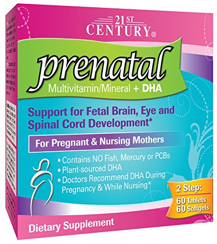 21st Century Prenatal with DHA, Tablets and Softgels - 120 ea