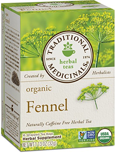 Traditional Medicinals - Organic Herbal Tea Fennel - 16 Tea Bags